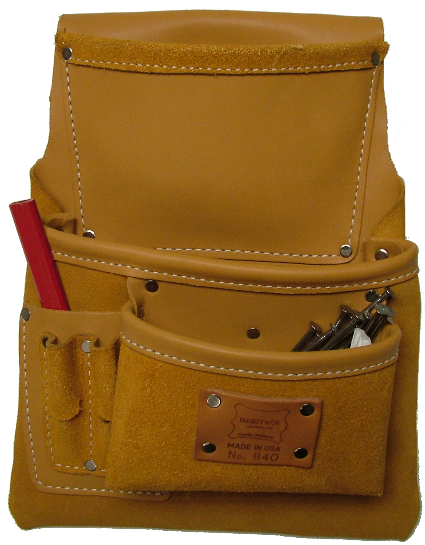 6Pocket Drywall Nail Bag Heritage Leather Co.