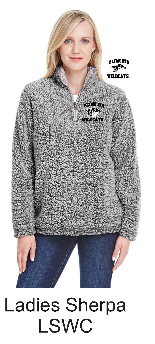 Plymouth Football Ladies Sherpas Jackets Heritge Logo Works