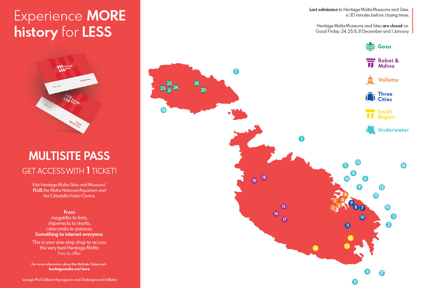 Leaflets and Brochures Heritage Malta