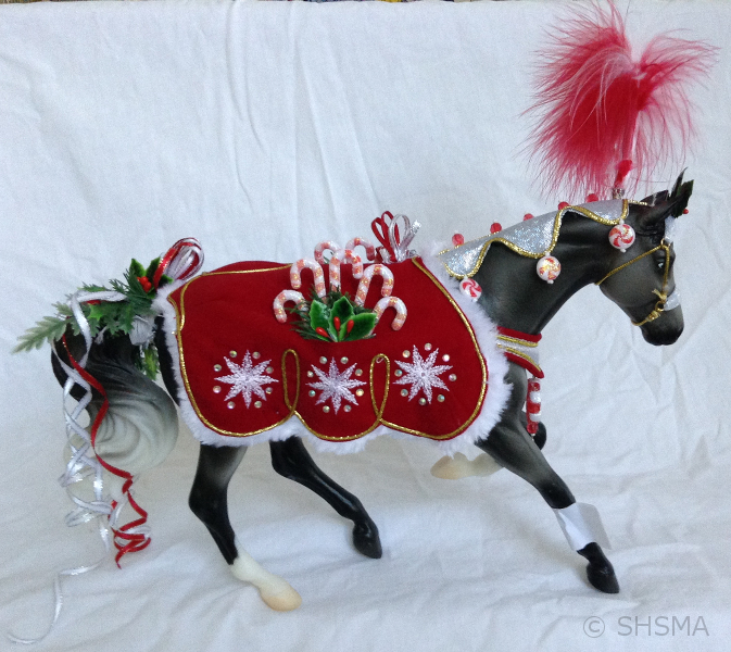 Peppermint Kiss 2015 Breyer Holiday Horse Sunnyvale Heritage Park