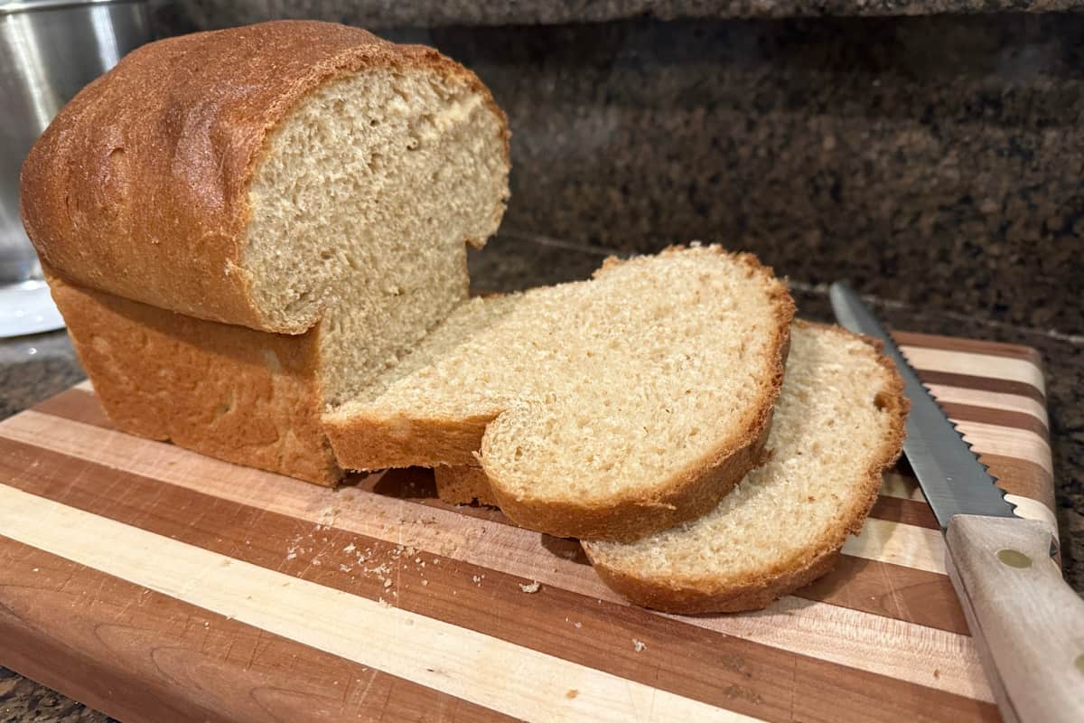 Fresh Milled Flour Bread Recipe (Perfect Sandwich Loaf!) Heritage revived