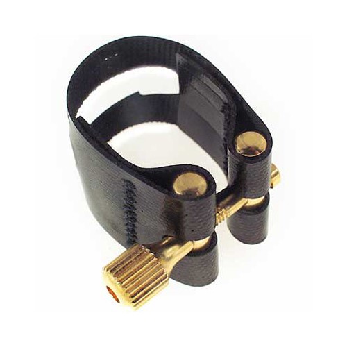 Rovner Dark Rubber Tenor Saxophone Ligature Heriz Music & Art Bay