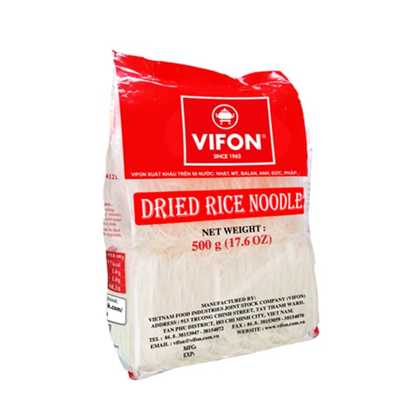 VN Vifon Dried Rice Noodle 1mm 500g Herman Kuijper