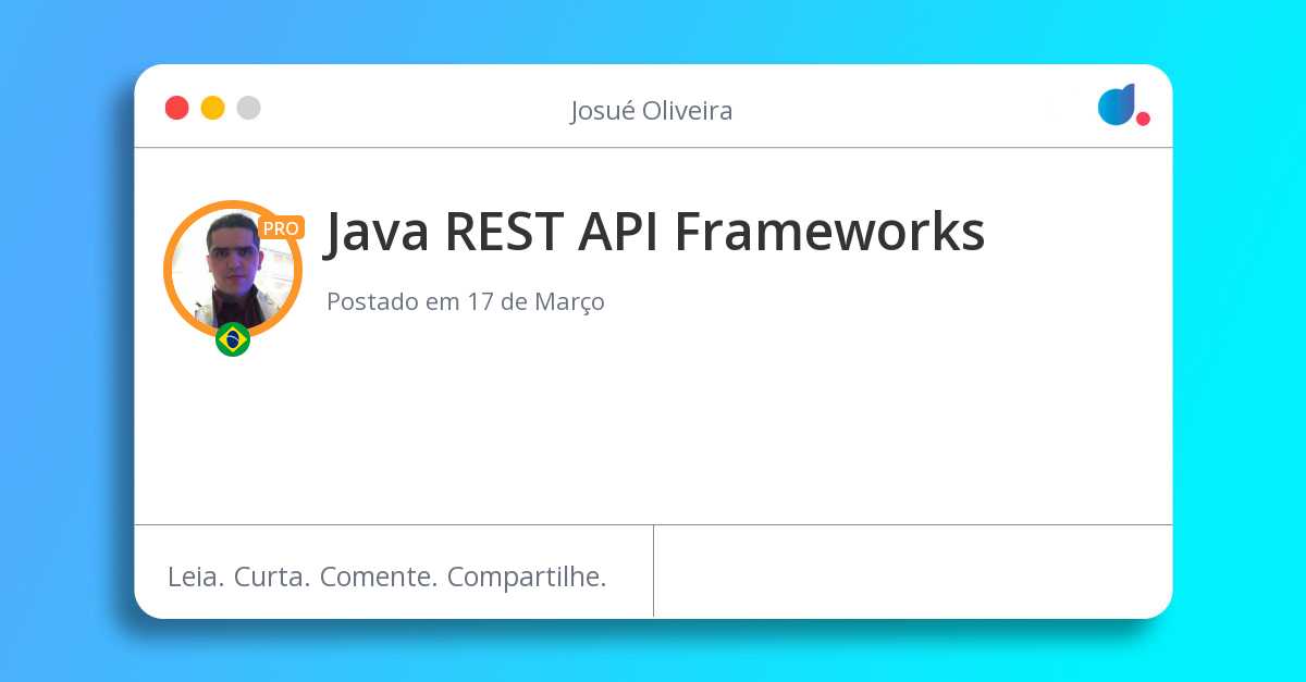 Java REST API Frameworks
