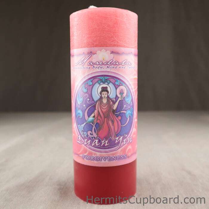 Mandala Pillar Crystal Journey Candle Candle Magic