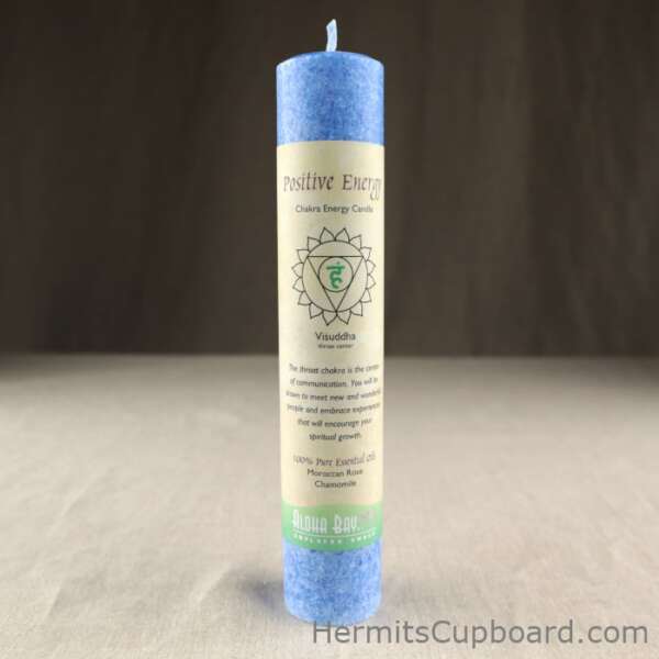 Throat Chakra Positive Energy Candle Aloha Bay Candle Magick