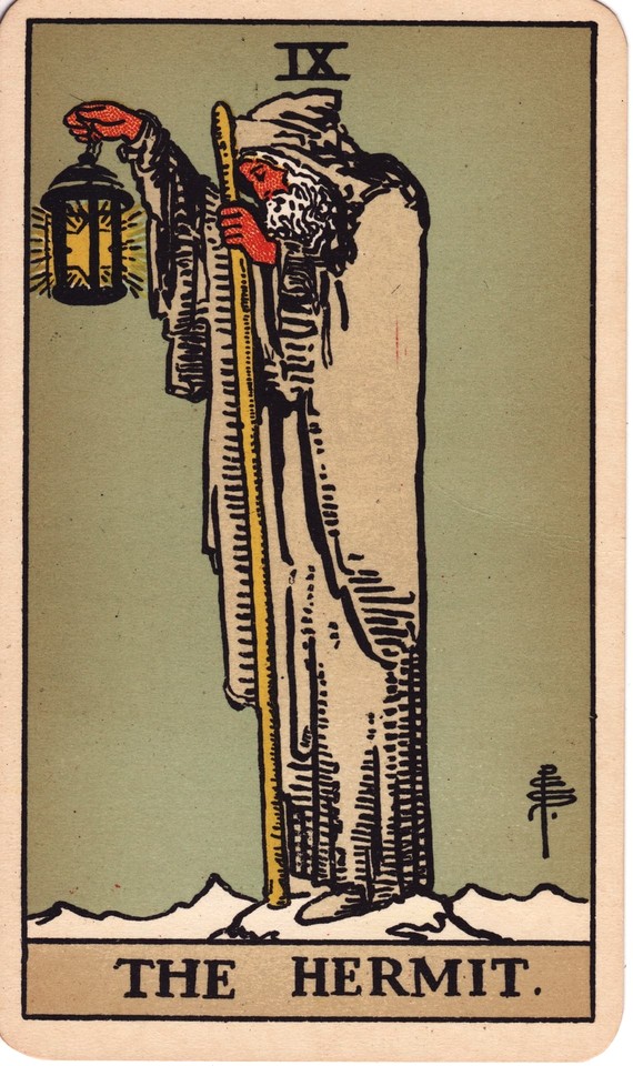 Tarot Cards List from the original RiderWaite Tarot Deck