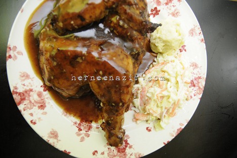 Ayam Panggang Ala Kenny Rogers Versi Hernee Nazir 