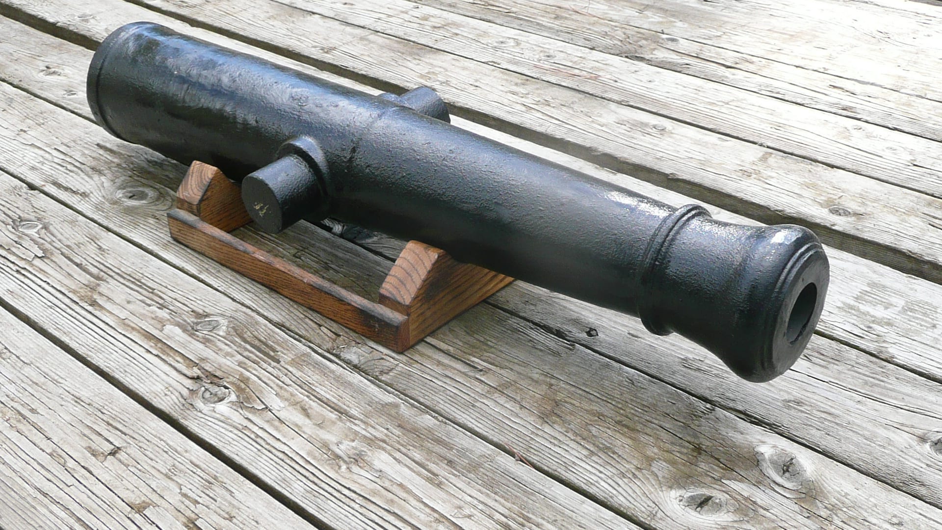 1841 6 Pounder Cannon 1/2 Scale Hern Iron Works