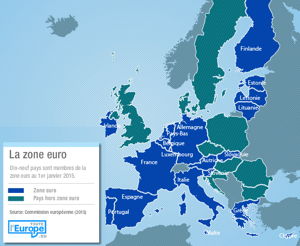La zone euro en 2015