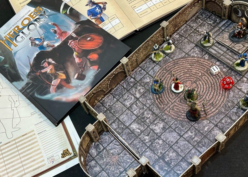 Heroes Glory a simple tabletop RPG inspired by Heroes III Heroes 3.