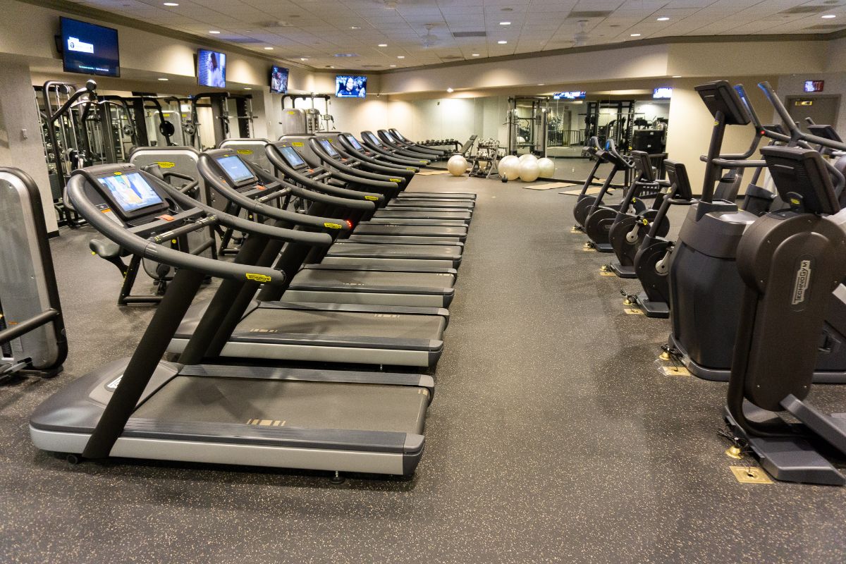 Paris Resort Fitness Center Hero Flooring