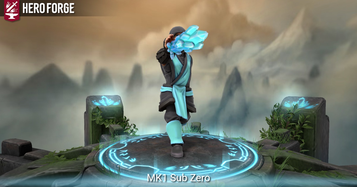 MK1 Sub Zero made with Hero