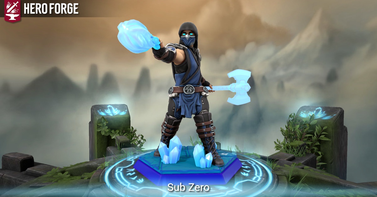 Sub Zero made with Hero