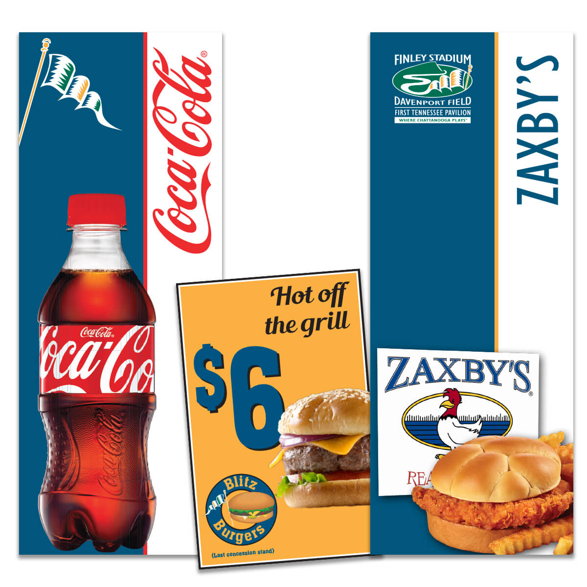 Finley Stadium Heron Design