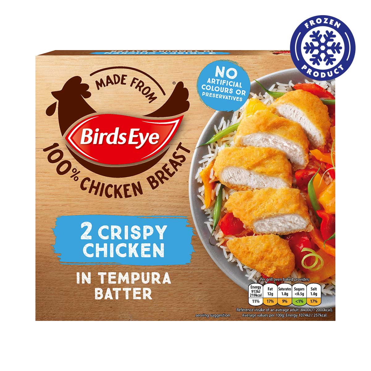 Birds Eye 2 Crispy Chicken 170g Heron Foods