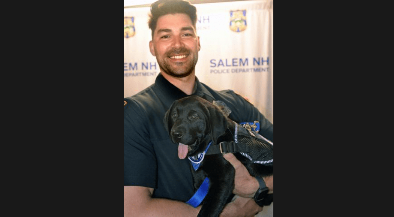 Salem NH Police Announce Their New Comfort Dog Hero Pups