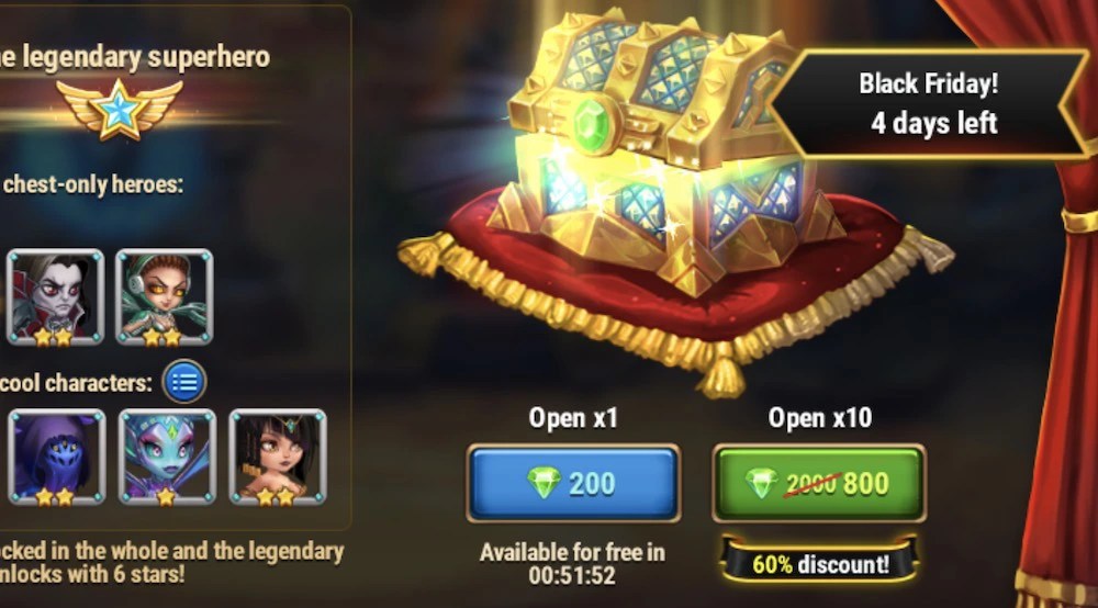 Event Black Friday Hero Wars Guide