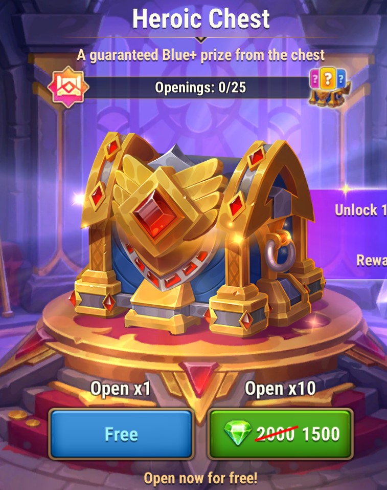 Heroic Chest Hero Wars Alliance