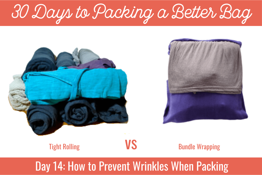 How to Prevent Wrinkles When Packing Her Packing List