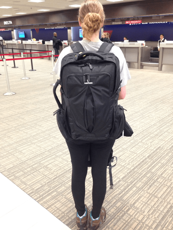 Meet Chelsea and Her Tortuga V2 Backpack Review Her Packing List