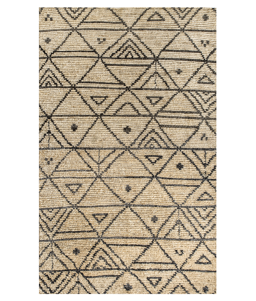 White tribal Herringbone