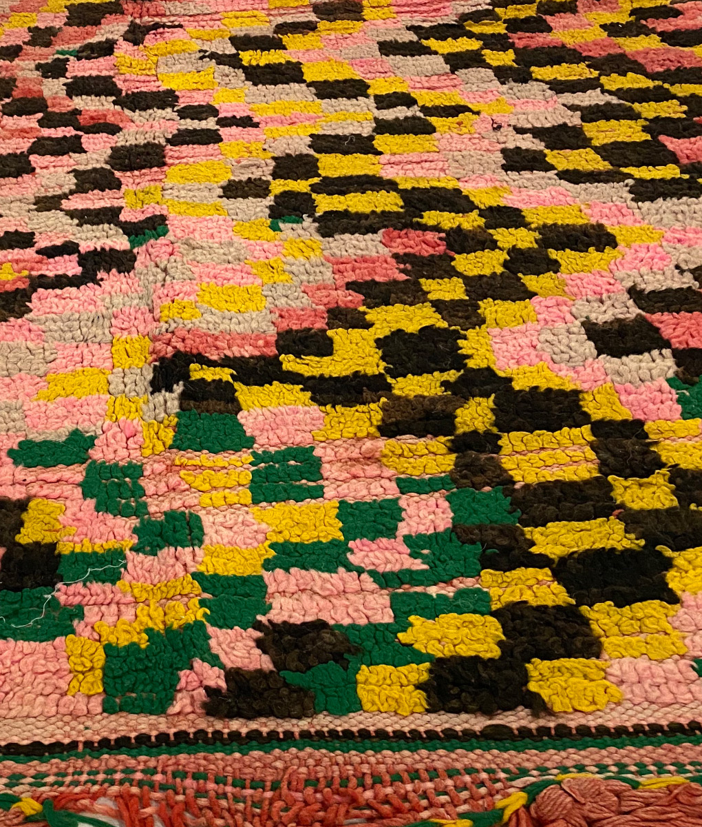 Zig Zag boujaad runner Herringbone