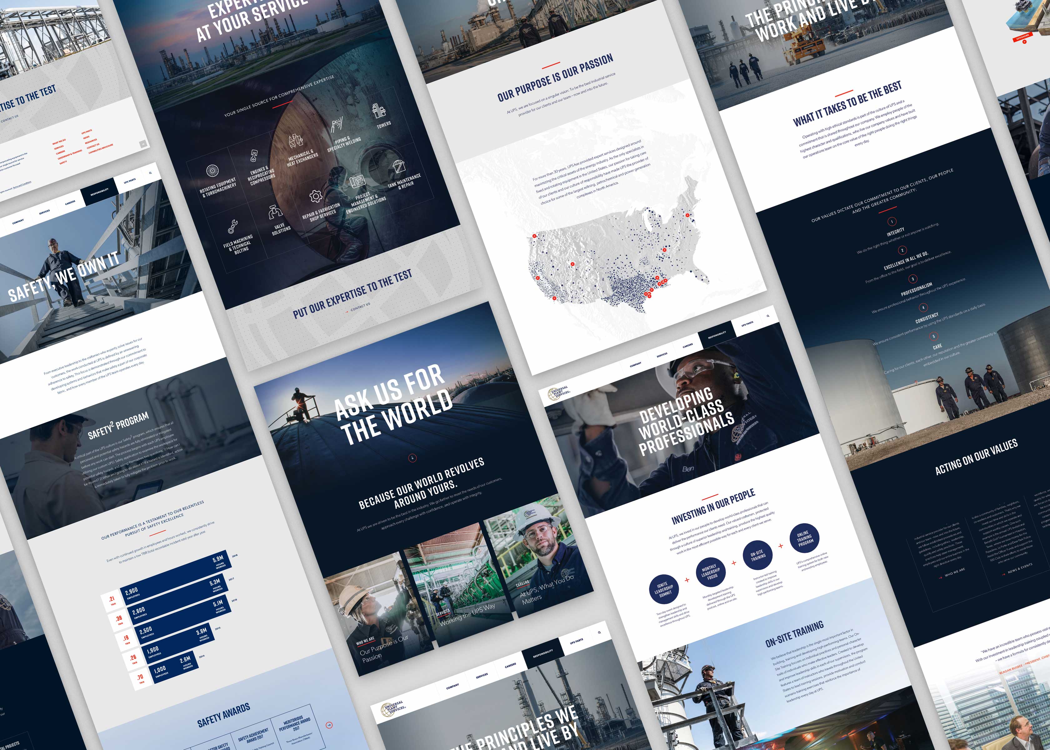 Universal Plant Services Herring Design