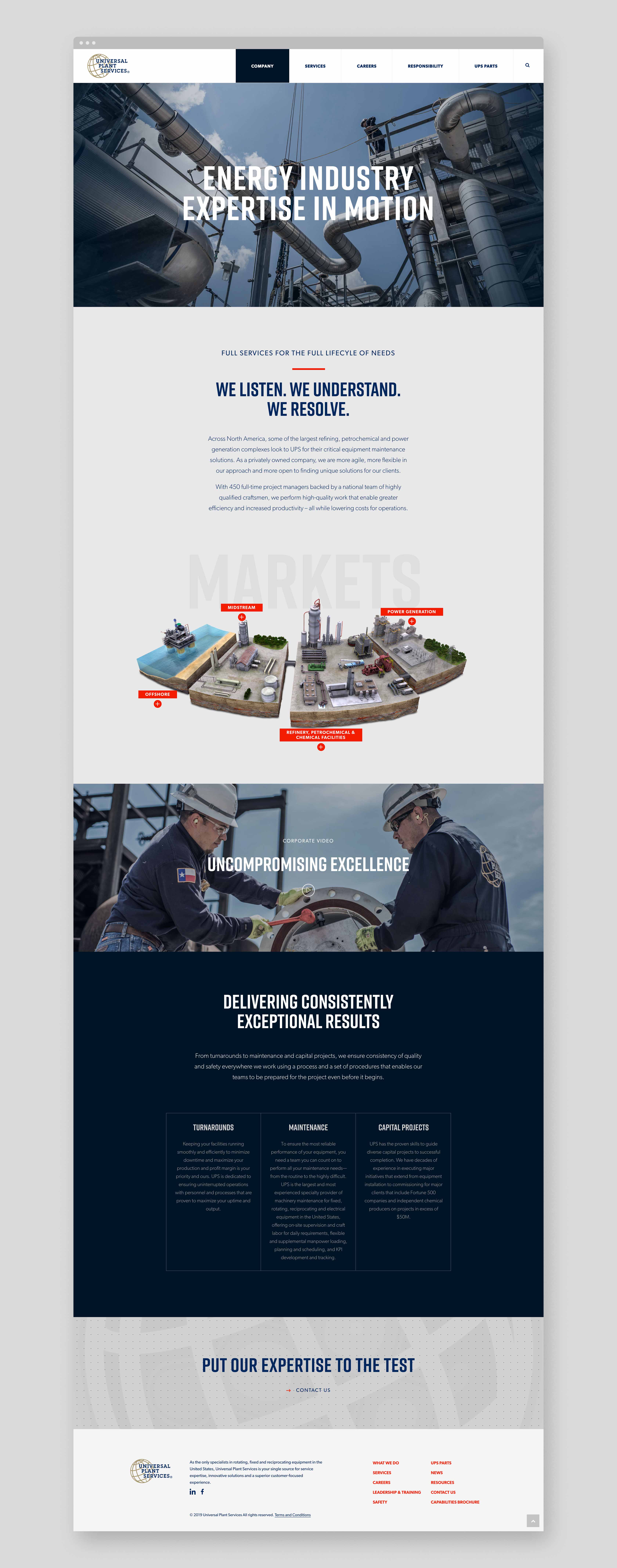 Universal Plant Services Herring Design