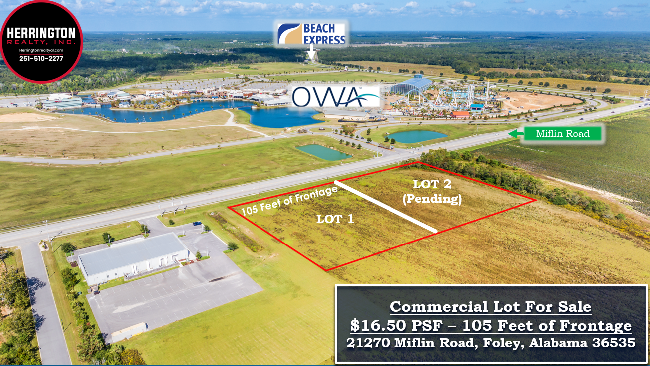 NEW LISTING Commercial Lot for Sale with Frontage on Miflin Road