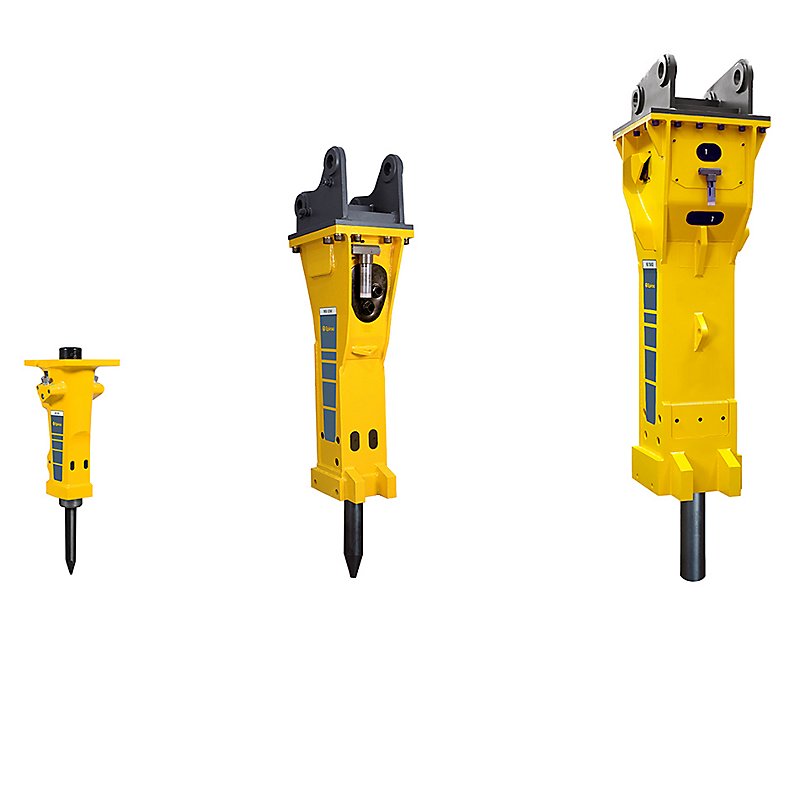 Rock Breakers 9 Tonne / Mini Excavators Herron Contractors LTD