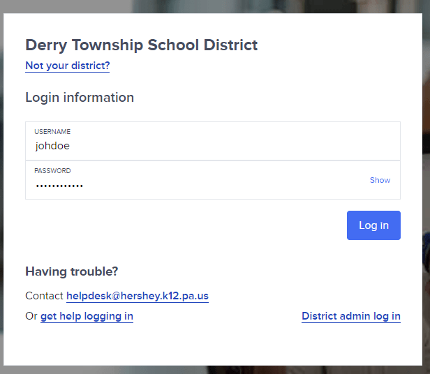 Canva How to login to Canva (Staff) Derry Township School District