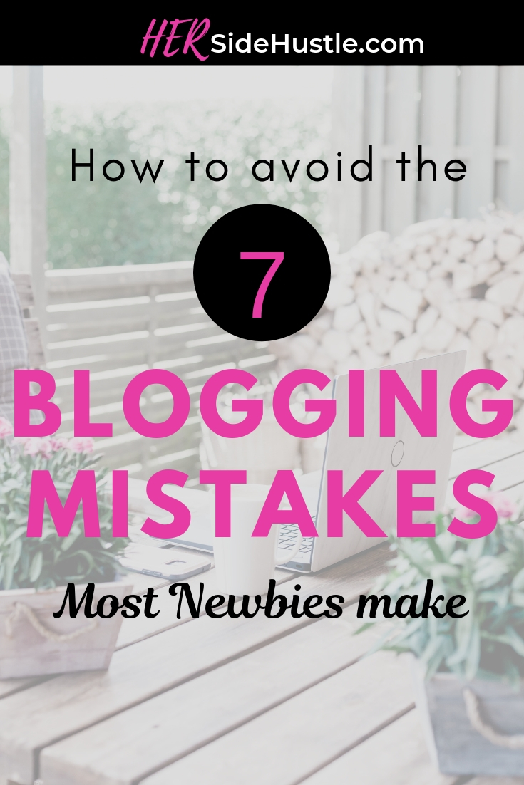 Blogging mistakes most newbie bloggers make