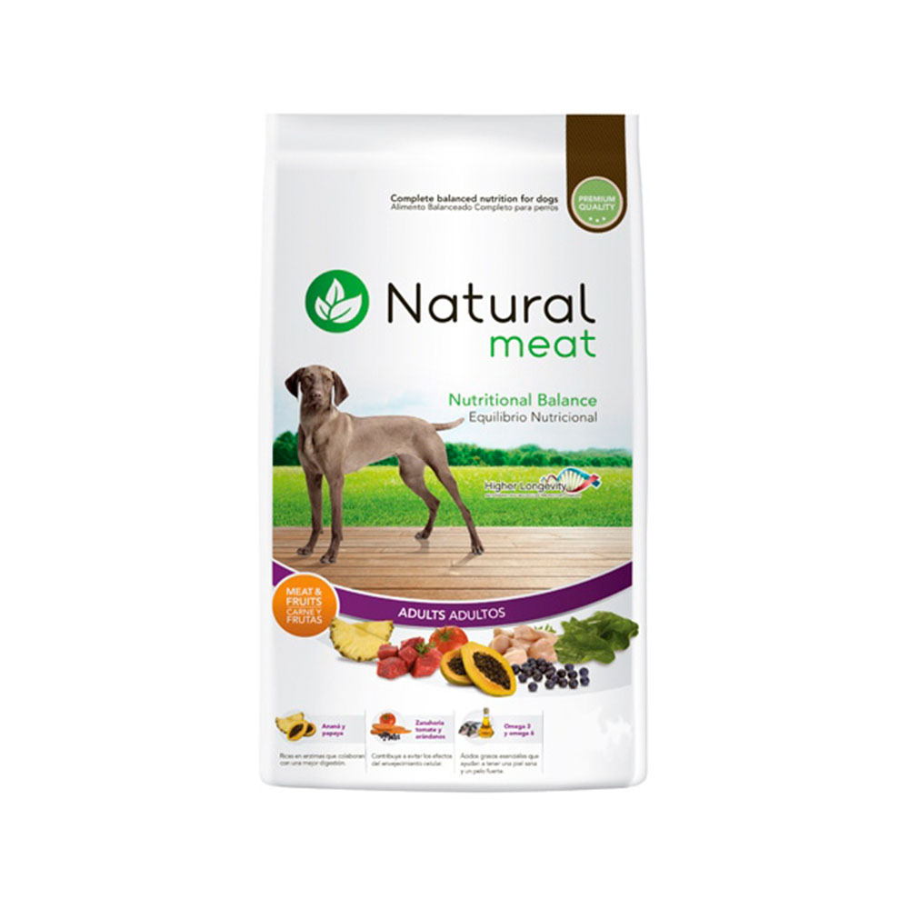 Natural Meat Perro Adulto X 15Kg Her´s Pet