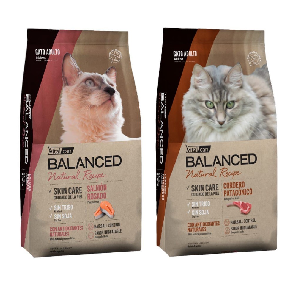 Balanced Gato Adulto Natural Recipe Her´s Pet