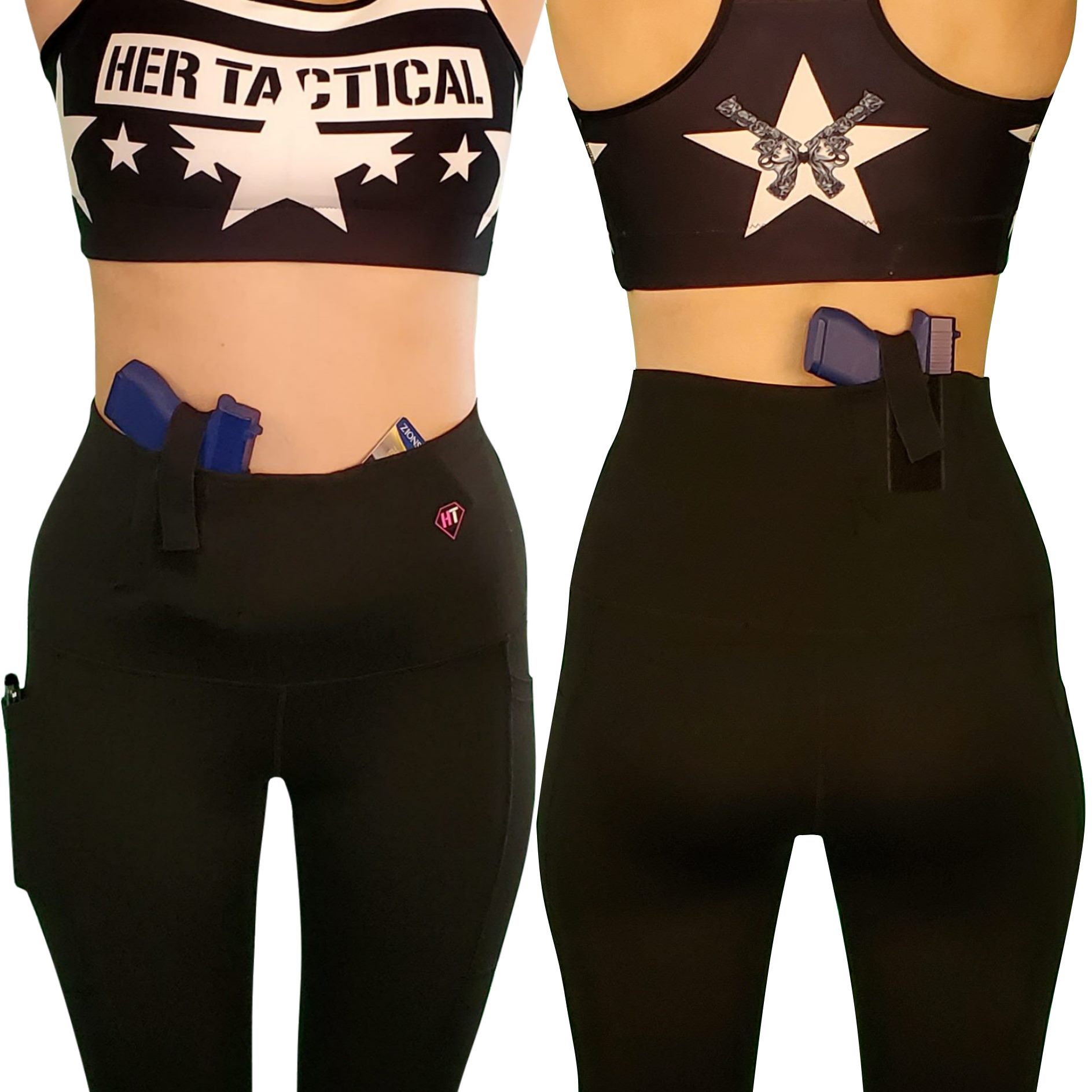 High Waisted Holster Leggings ⋆ Her Tactical