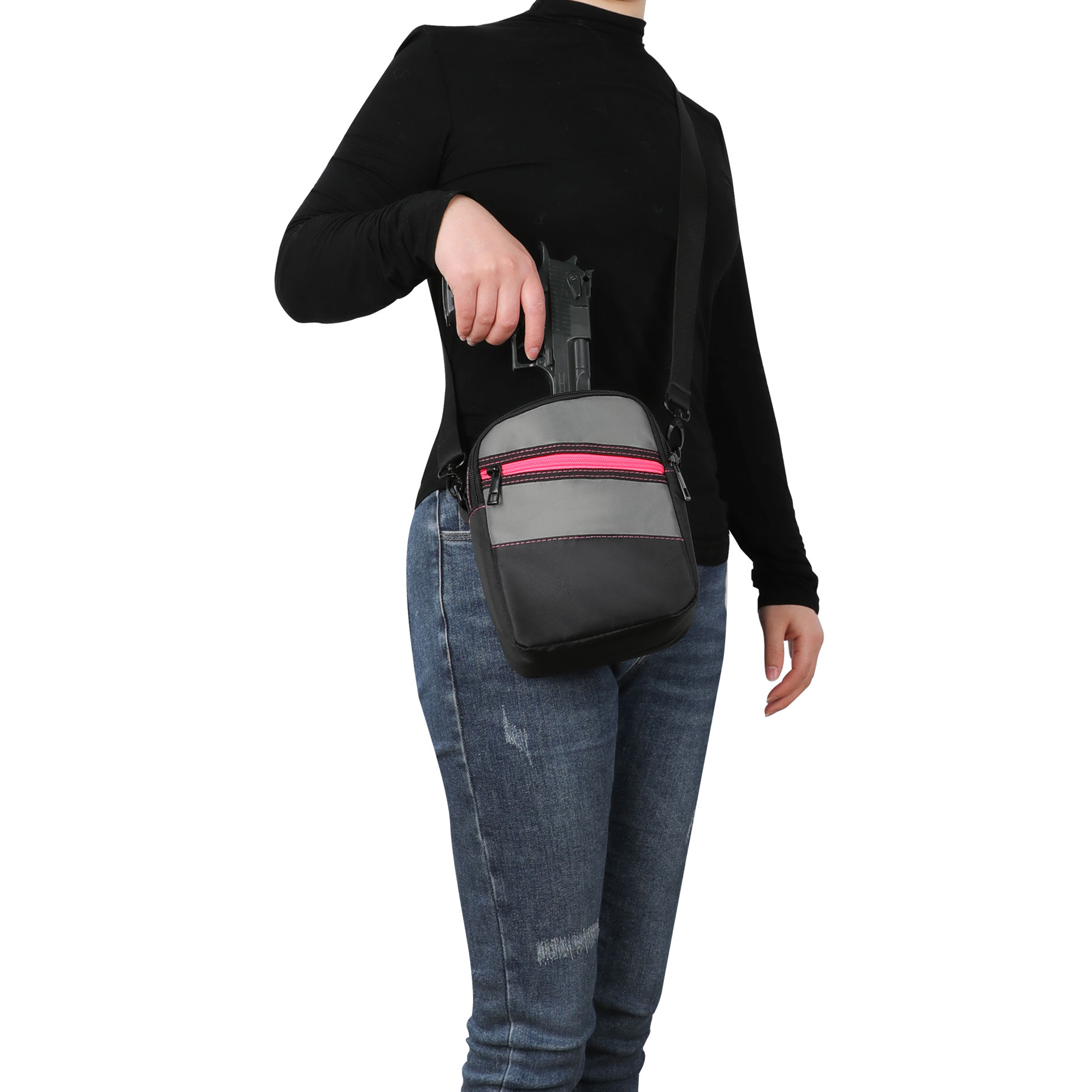 HER TACTICAL Cross Body Gun Bag ⋆ Her Tactical