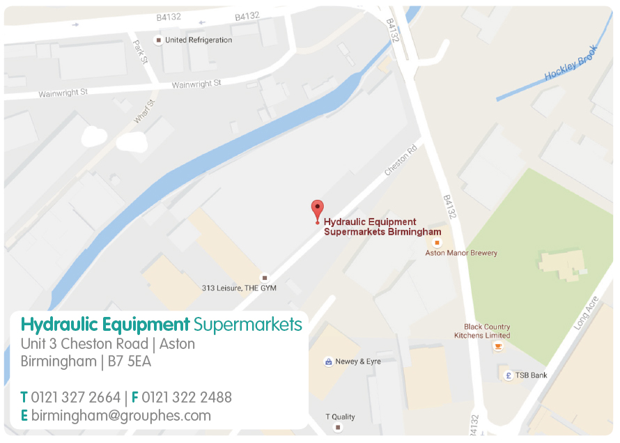 Birmingham Hydraulic Equipment Supermarkets Aston. Hydraulic Equipment Supermarkets