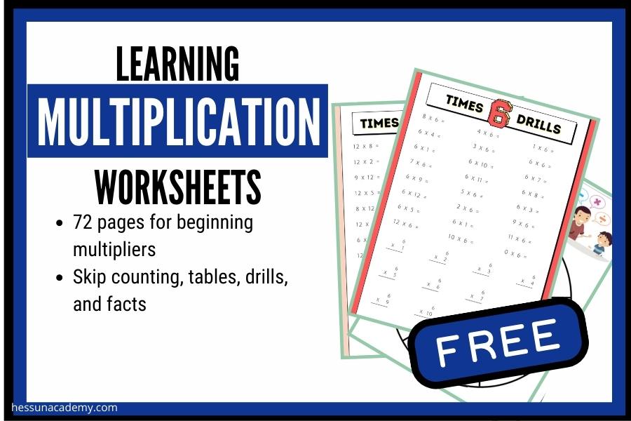 Free Multiplication Worksheets You Can Download Today Grades 3, 4, 5