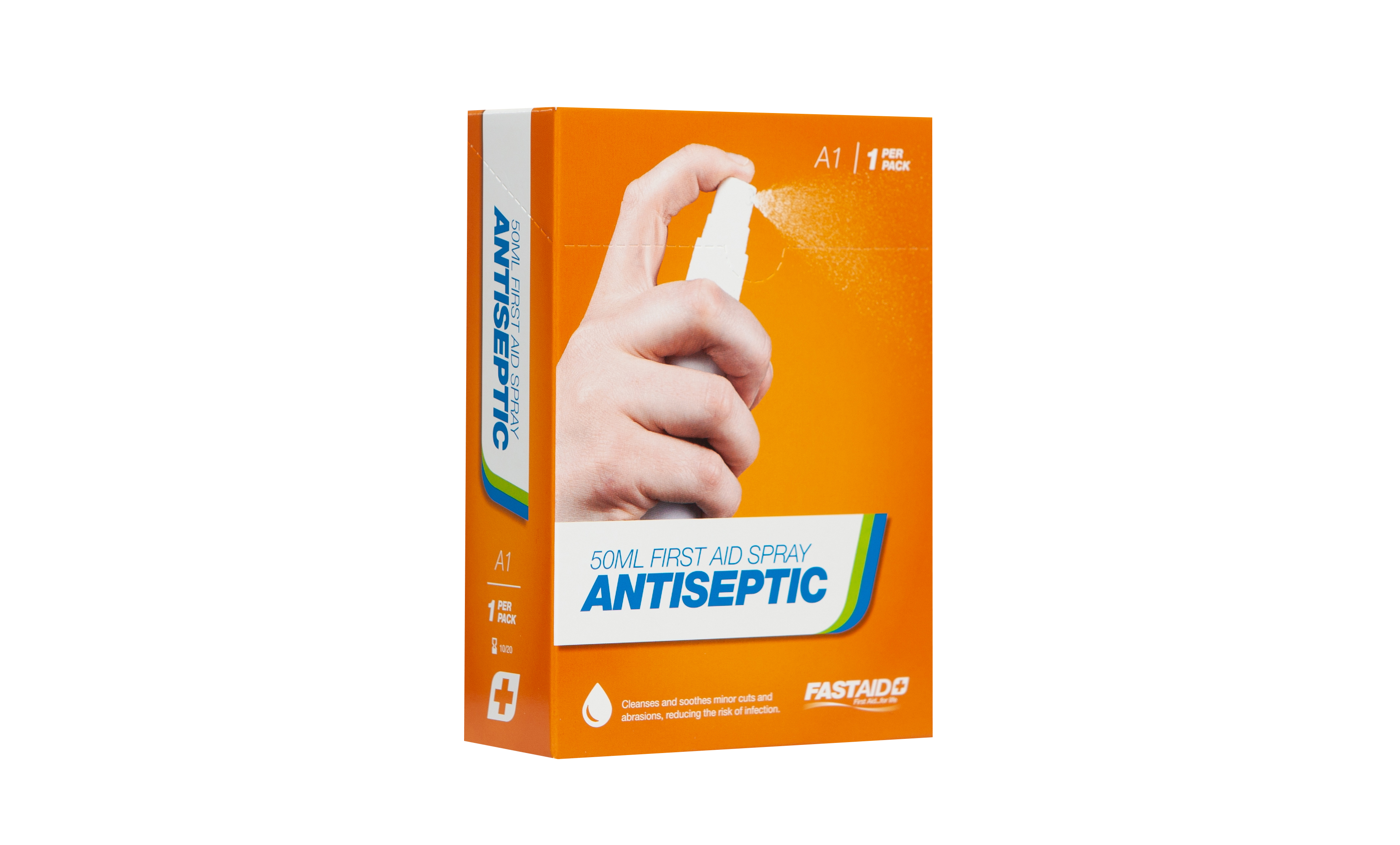 ANTISEPTIC, 50ML FIRST AID SPRAY, 1PK HEST PARAMEDICAL
