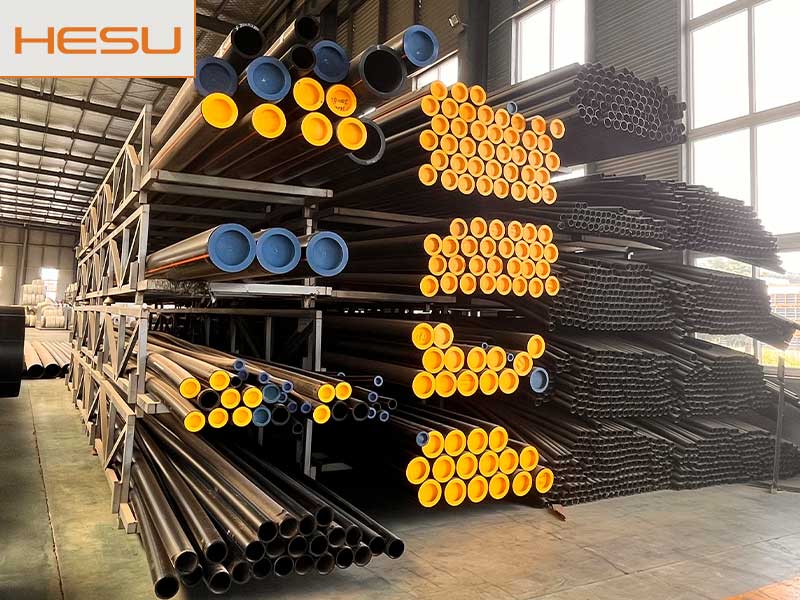 Both are plastic drain pipes, PE drain pipes and PVC drain pipes, which