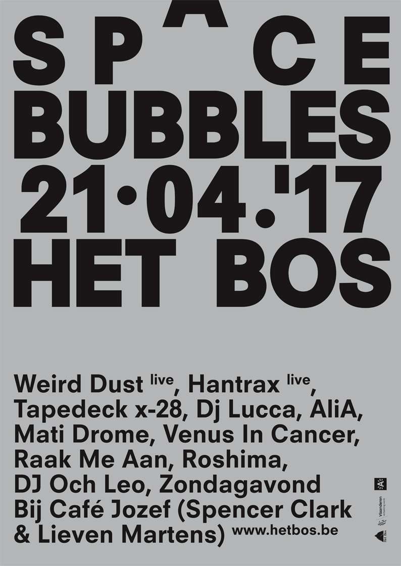 SPACEBUBBLES°°° Weird Dust, Hantrax, Raak Me Aan, Venus In Cancer