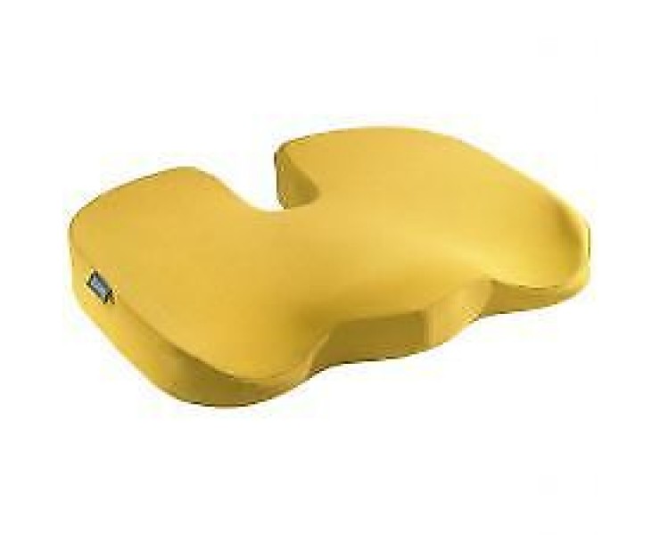 Hetleys Coccyx Cut Out Support Seat Cushion in Warm Yellow