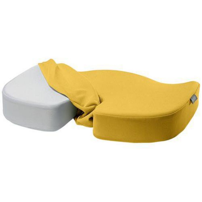 Hetleys Coccyx Cut Out Support Seat Cushion in Warm Yellow