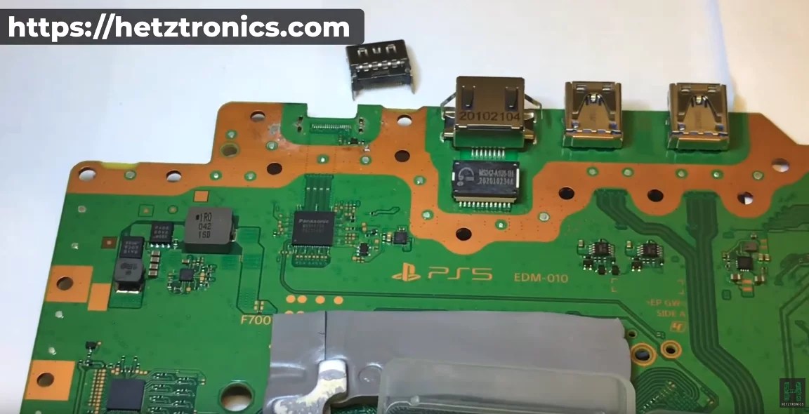 PLAYSTATION 5 HDMI CONNECTOR REPAIR @HETZTRONICS - Hetztronics Tech Co