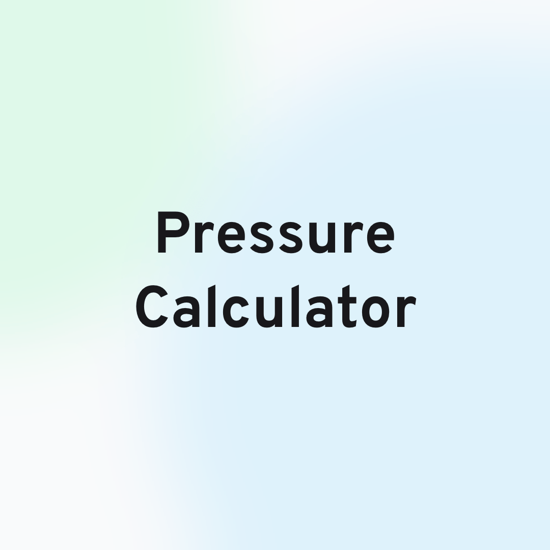 Pressure Calculator