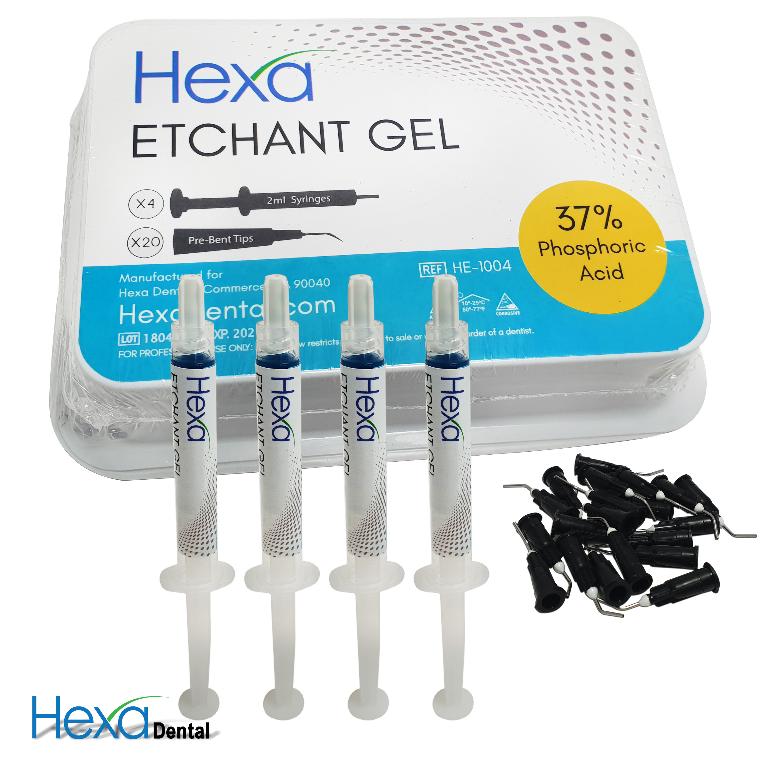 Etchant Phosphoric Acid Gel 37 (Hexa Dental) Hexa Dental