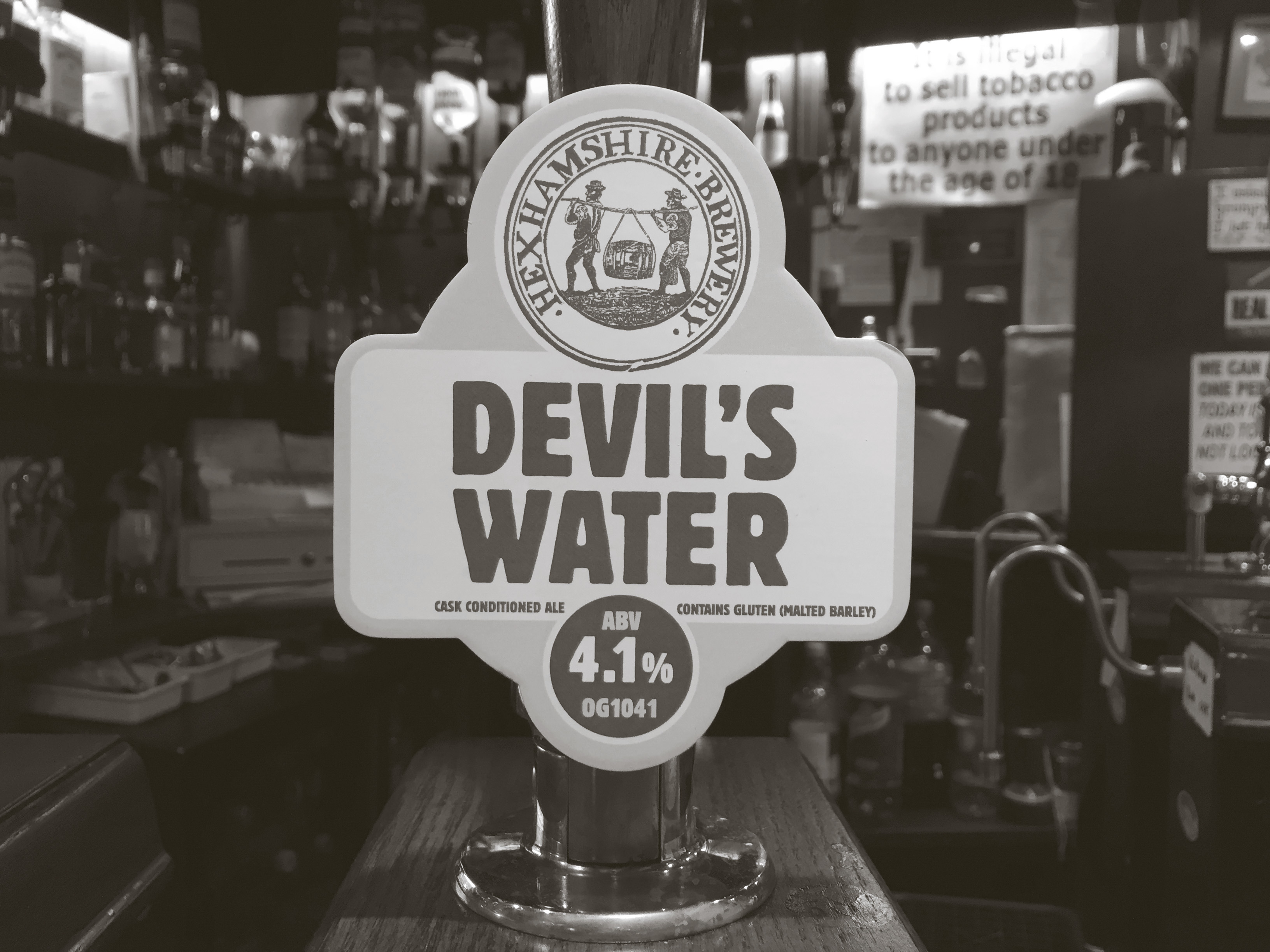 DEVIL’S WATER Hexhamshire Brewery