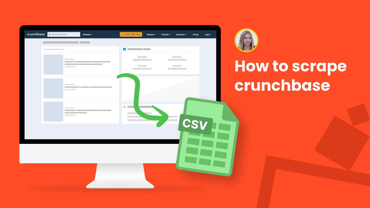 How to scrape Crunchbase Hexomatic Academy