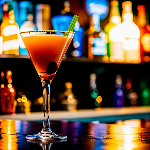 Aztec Eclipse, A daring cocktail with mezcal, Ancho Reyes chili liqueur